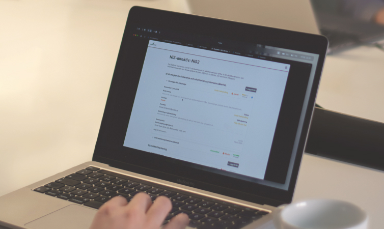 Bild som beskriver Arbete med cybersäkerhet